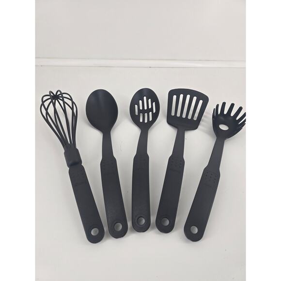 Prestige Heat-Resistant 5 piece Utensil Set –2 Spoon, Whisk, Spatula, Ladle - Picture 1 of 3